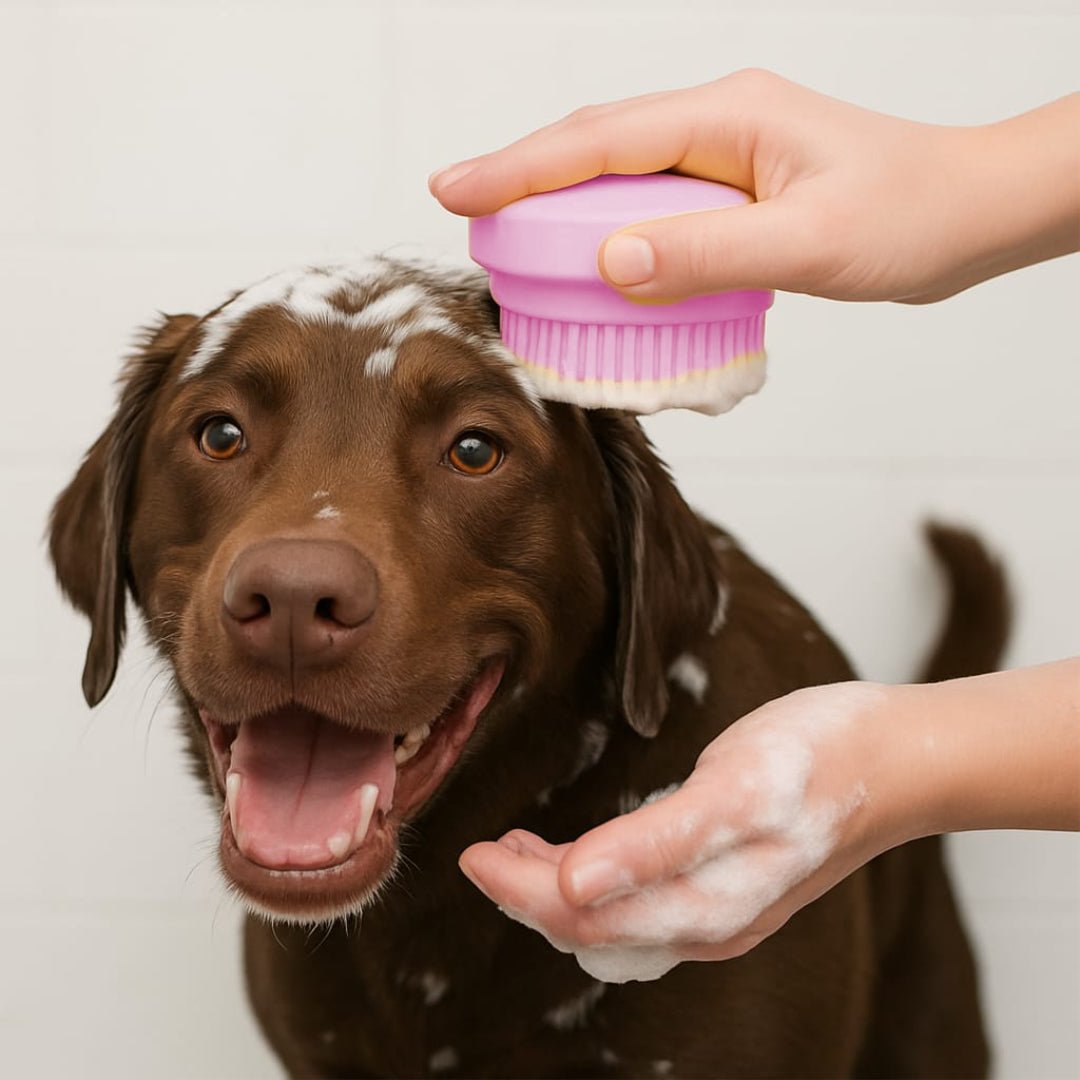 BATH BUDDY - Spazzola 2 - in - 1 in silicone per il bagno - Petnity Store